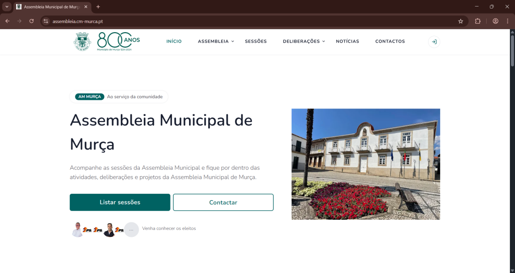 Assembleia Municipal de Murça lança novo site com informação reforçada para os munícipes